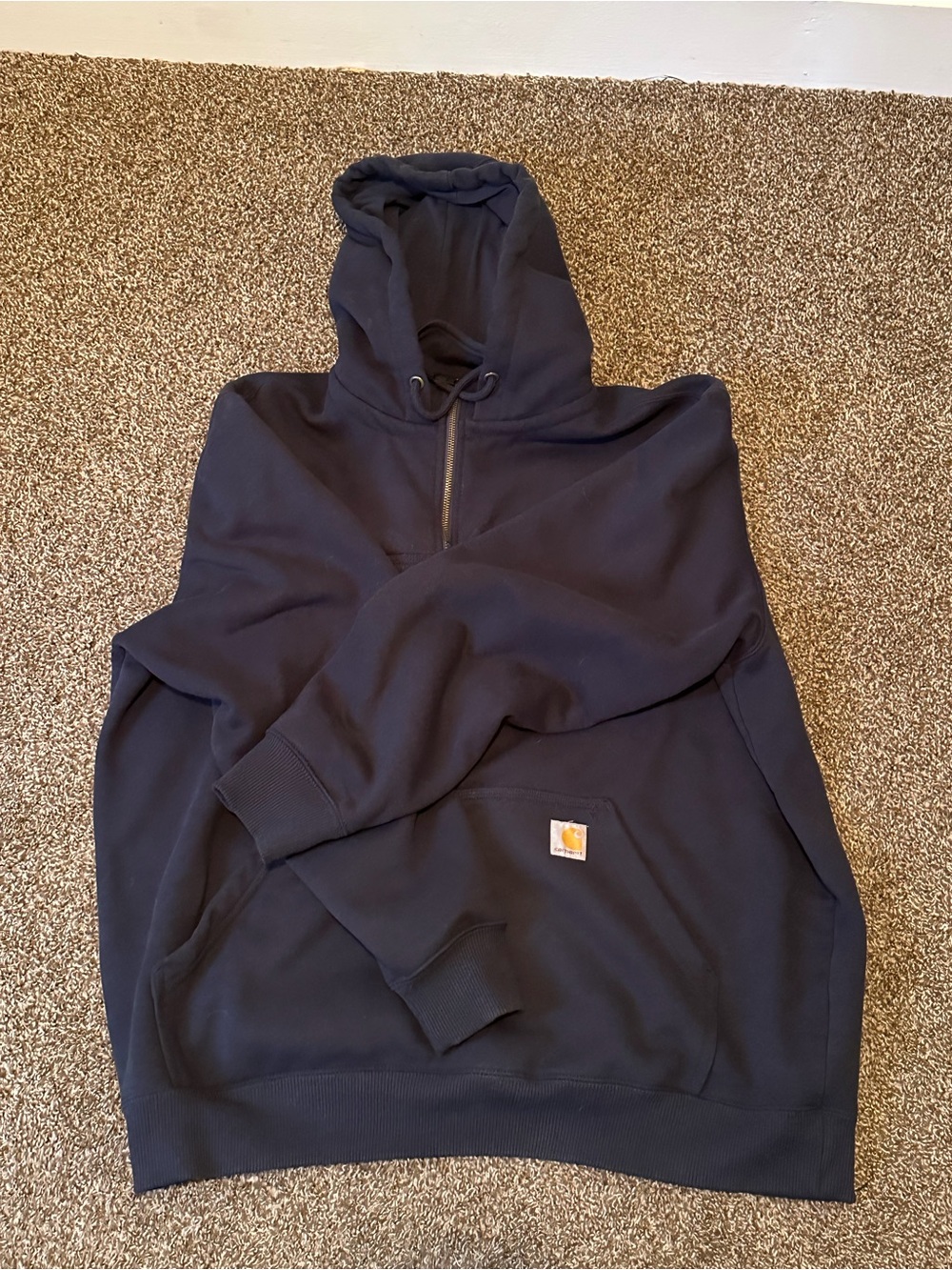 Carhartt Defender 3/4 Zip Hooded Sweatshirt